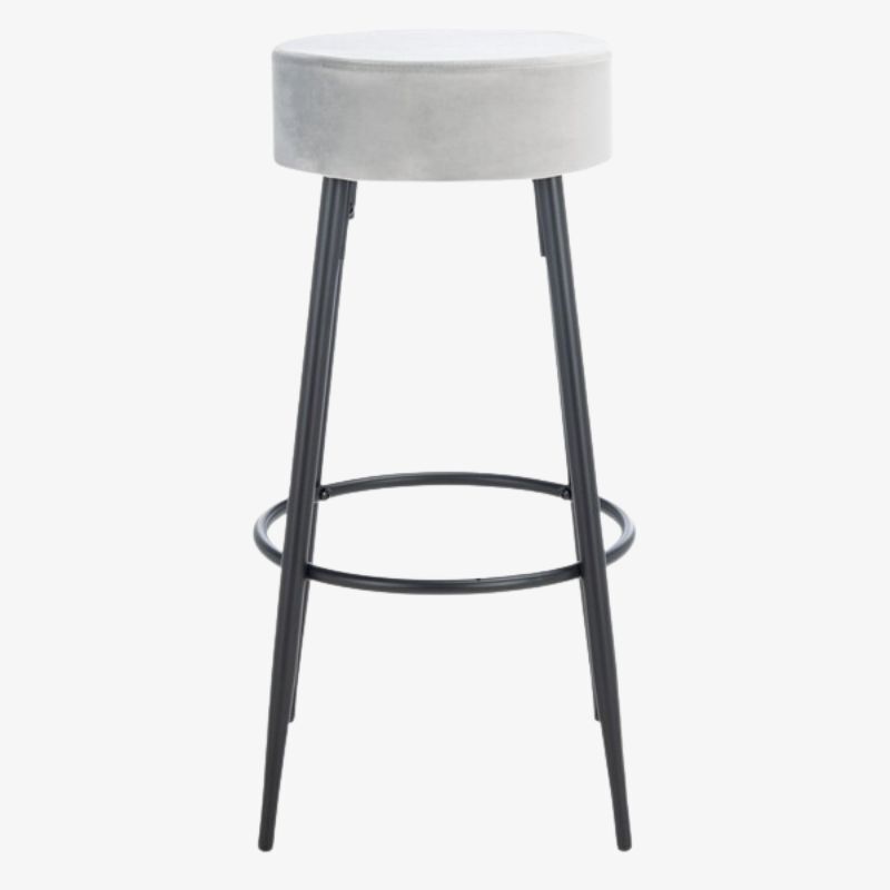 Silla de bar gris